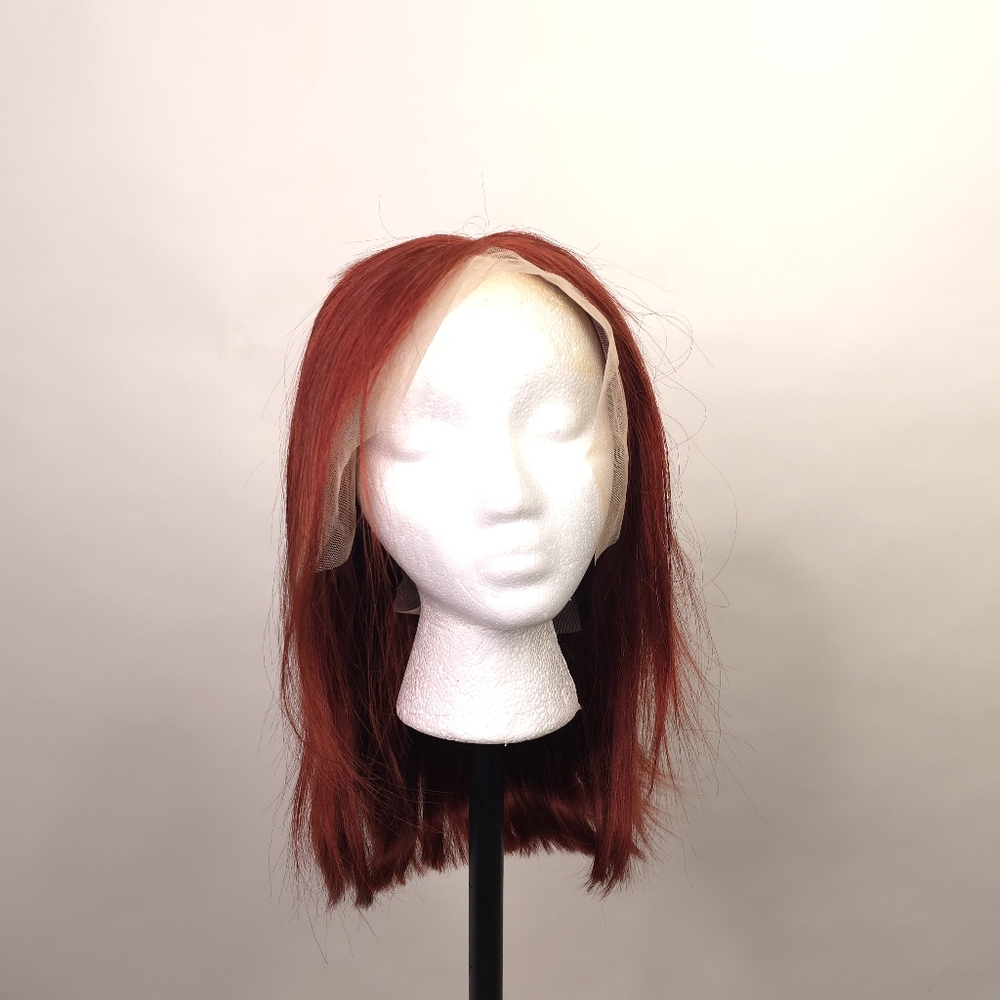 Vibrant Red 13x6 Lace Front Human Hair Wig